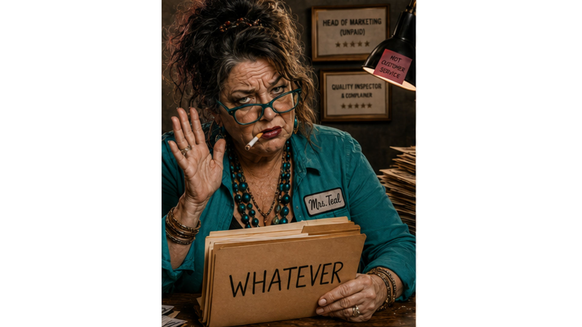 Mrs. Teal — Copies and Your Dignity
