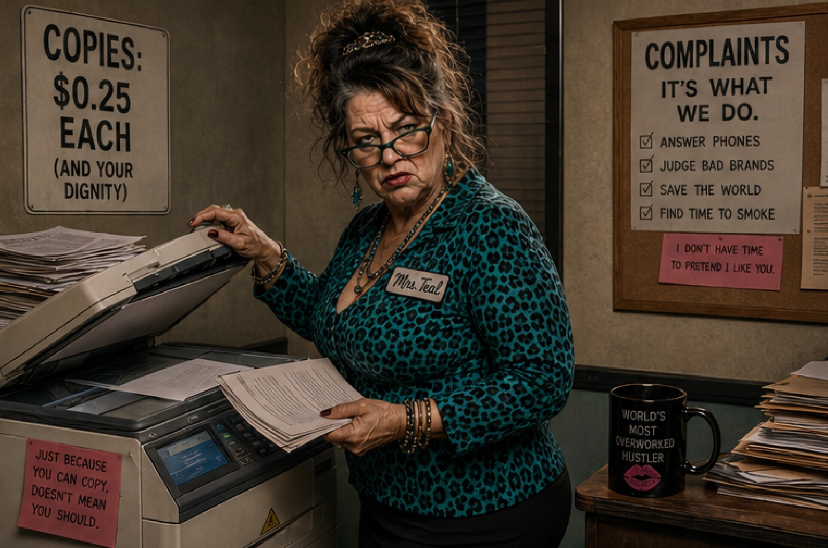 Mrs. Teal — Runs This Sh*t Show